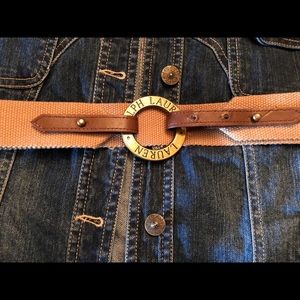 Ralph Lauren belt.